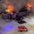 В Архангельске сгорела очередная шашлычка на улице Прокопия Галушина